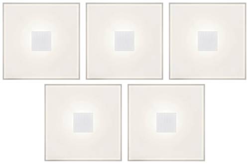 Paulmann LumiTiles Basic Set Square 10x10cm 78402 LED-Panel (Basis) LED 4.8W Warmweiß Weiß von Paulmann