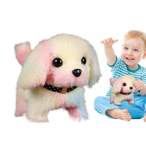 Pavsicgn Begleittier für Kinder, realistische ausgestopfte Tiere,Soft Electric Bunny Toy Realistic Form | Tragbare interaktive Hundebegleiter für Kinder Mädchen Pavsicgn Begleittier für Kinder, realistische ausgestopfte Tiere,Soft Electric Bunny Toy Realistic Form | Tragbare interaktive Hundebegleiter für Kinder Mädchen von Pavsicgn