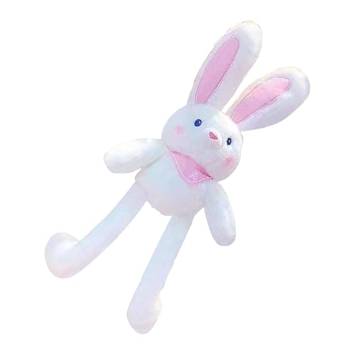 Pavsicgn Bunny Plüsch, Pull Up Hasenplüschspielzeug - 11inch dehnbarer Hasenanhänger - Super weicher und interaktiver, schaltbarer Ohrschlüsselketten für den Anhänger des Rucksacks für Ring Charme Pavsicgn Bunny Plüsch, Pull Up Hasenplüschspielzeug - 11inch dehnbarer Hasenanhänger - Super weicher und interaktiver, schaltbarer Ohrschlüsselketten für den Anhänger des Rucksacks für Ring Charme von Pavsicgn