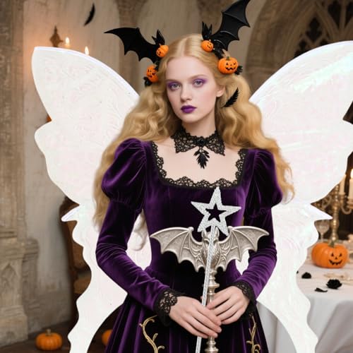 Pavsicgn Flügel Kostüm, Feenflügel Erwachsene Frauen, Schmetterling Kostümflügel Für Halloween, Eintauchende Urlaubskleidungskleidung von Pavsicgn