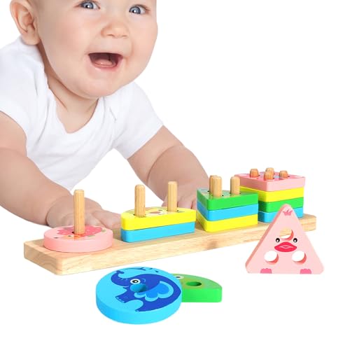 Pavsicgn Form passendes Spiel für Kinder, Holzform -Rätsel für Kinder - Hölzerne Tierthema Farbanpassung Sensorisches Spielzeug | Geometrisches Brettspiel, pädagogisches Lernpuzzle, Feinmotorik Pavsicgn Form passendes Spiel für Kinder, Holzform -Rätsel für Kinder - Hölzerne Tierthema Farbanpassung Sensorisches Spielzeug | Geometrisches Brettspiel, pädagogisches Lernpuzzle, Feinmotorik von Pavsicgn