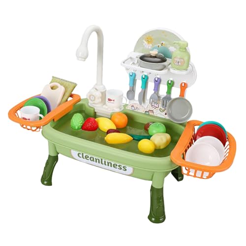 Pavsicgn Kinderreinigung Spielzeugset, Spielen Spüle Spielzeug, Buntes sensorisches Spielzeug mit elektrischem Wasserhahn, Lustige Roadtrip -Aktivitäten, Kinderreisespiele für , Mädchen Pavsicgn Kinderreinigung Spielzeugset, Spielen Spüle Spielzeug, Buntes sensorisches Spielzeug mit elektrischem Wasserhahn, Lustige Roadtrip -Aktivitäten, Kinderreisespiele für , Mädchen von Pavsicgn