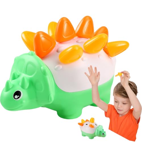 Pavsicgn Kinderspielzeug Dinosaurier,Pädagogisches Lernspielzeug Mit Zähl- & Sortierfunktion | Motorikspiel Für Vorschulkinder Zuhause Unterwegs Drinnen & Draußen Pavsicgn Kinderspielzeug Dinosaurier,Pädagogisches Lernspielzeug Mit Zähl- & Sortierfunktion | Motorikspiel Für Vorschulkinder Zuhause Unterwegs Drinnen & Draußen von Pavsicgn
