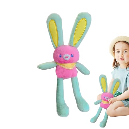 Pavsicgn Ziehen Sie Ohren nach Oben, Kaninchenplüschspielzeug, Plüschspielzeughasen | 11inch Osterhasen Pull-up-Spielzeuge - Kaninchenanhänger für schaltbare Ohren und Beine, handgefertigter weicher Pavsicgn Ziehen Sie Ohren nach Oben, Kaninchenplüschspielzeug, Plüschspielzeughasen | 11inch Osterhasen Pull-up-Spielzeuge - Kaninchenanhänger für schaltbare Ohren und Beine, handgefertigter weicher von Pavsicgn
