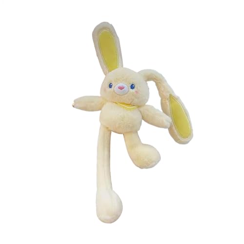 Pavsicgn Ziehen Sie den Kaninchen, Pull-up-Kaninchen-Plüsch-Schlüsselbund,11inch Osterhasen Pull-up-Spielzeuge - Kaninchenanhänger für schaltbare Ohren und Beine, handgefertigter weicher Schlüsselbund Pavsicgn Ziehen Sie den Kaninchen, Pull-up-Kaninchen-Plüsch-Schlüsselbund,11inch Osterhasen Pull-up-Spielzeuge - Kaninchenanhänger für schaltbare Ohren und Beine, handgefertigter weicher Schlüsselbund von Pavsicgn