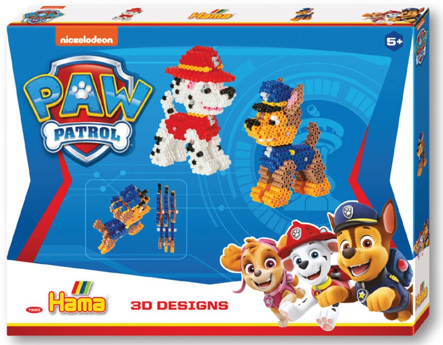 Hama Midi Paw Patrol Perlenset 3D 4000 Teile von Paw Patrol