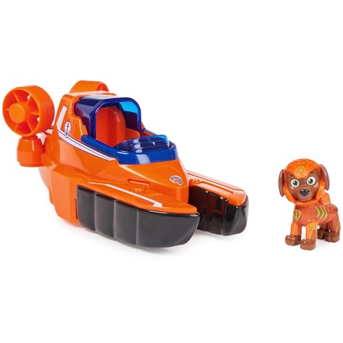 PAW PATROL, Aqua Pups - Basis Fahrzeug Spielzeugauto im Hummer-Design mit Zuma Welpenfigur, Spielzeug geeignet für Kinder ab 3 Jahren von PAW PATROL