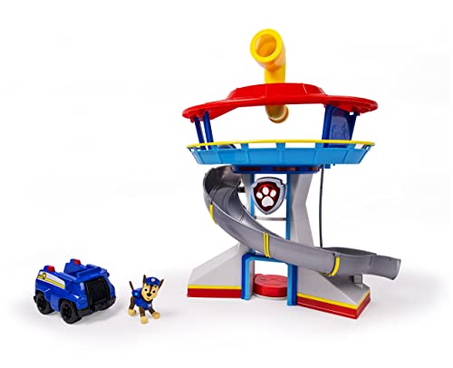 PAW Patrol 6022632-6055425 Lookout Hauptquartier Spielset mit Chase von PAW PATROL