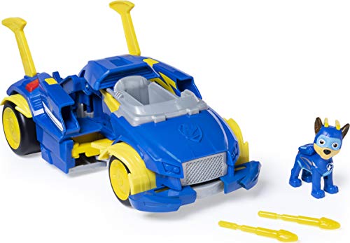 PAW PATROL Mighty Pups Super Paws - Chases verwandlungsfähiges Powered Up Fahrzeug mit Figur PAW PATROL Mighty Pups Super Paws - Chases verwandlungsfähiges Powered Up Fahrzeug mit Figur von PAW PATROL