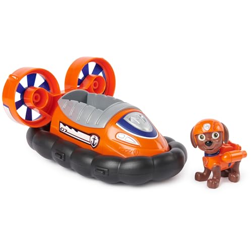 Paw Patrol, Luftkissenboot mit Zuma-Figur (Sustainable Basic Vehicle/Basis Fahrzeug), Spielzeug für Kinder ab 3 Jahren von PAW PATROL