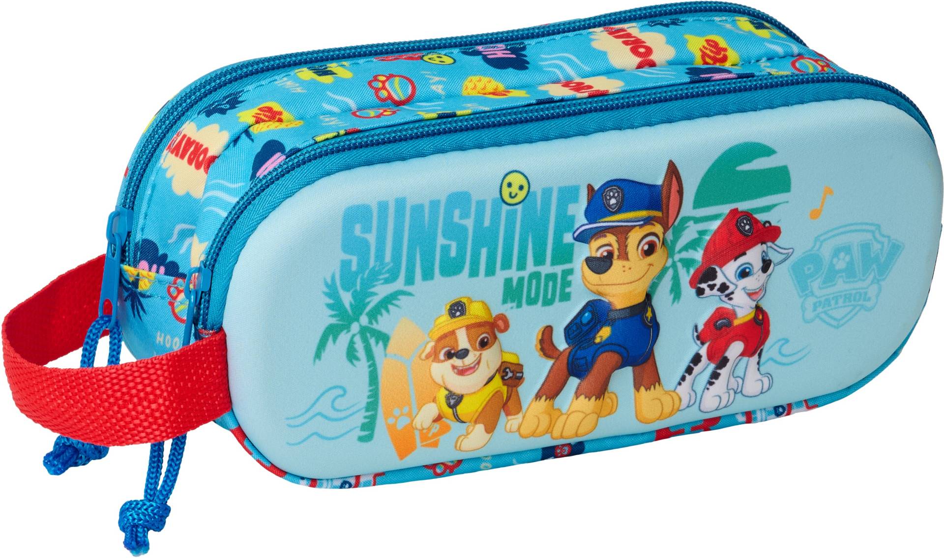 Paw Patrol 3D Doppel-Federmäppchen, Hellblau Paw Patrol 3D Doppel-Federmäppchen, Hellblau von Paw Patrol