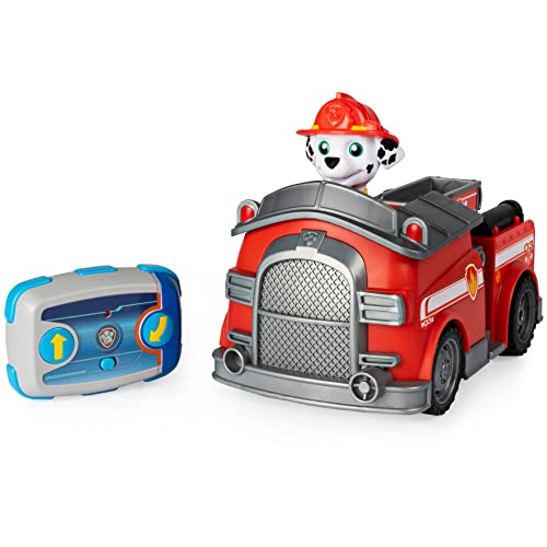 PAW Patrol Marshalls ferngesteuertes Feuerwehrauto mit Fernbedienung, Spielzeug für Kinder ab 3 Jahren, Batteriebetrieben von PAW PATROL