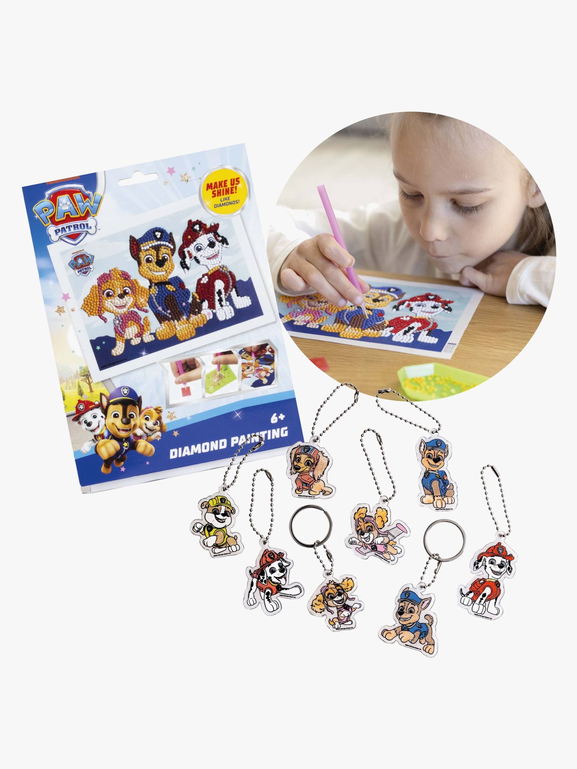 Paw Patrol Bastelset Diamantmalereiset und Schlüsselanhänger Paw Patrol Bastelset Diamantmalereiset und Schlüsselanhänger von Paw Patrol