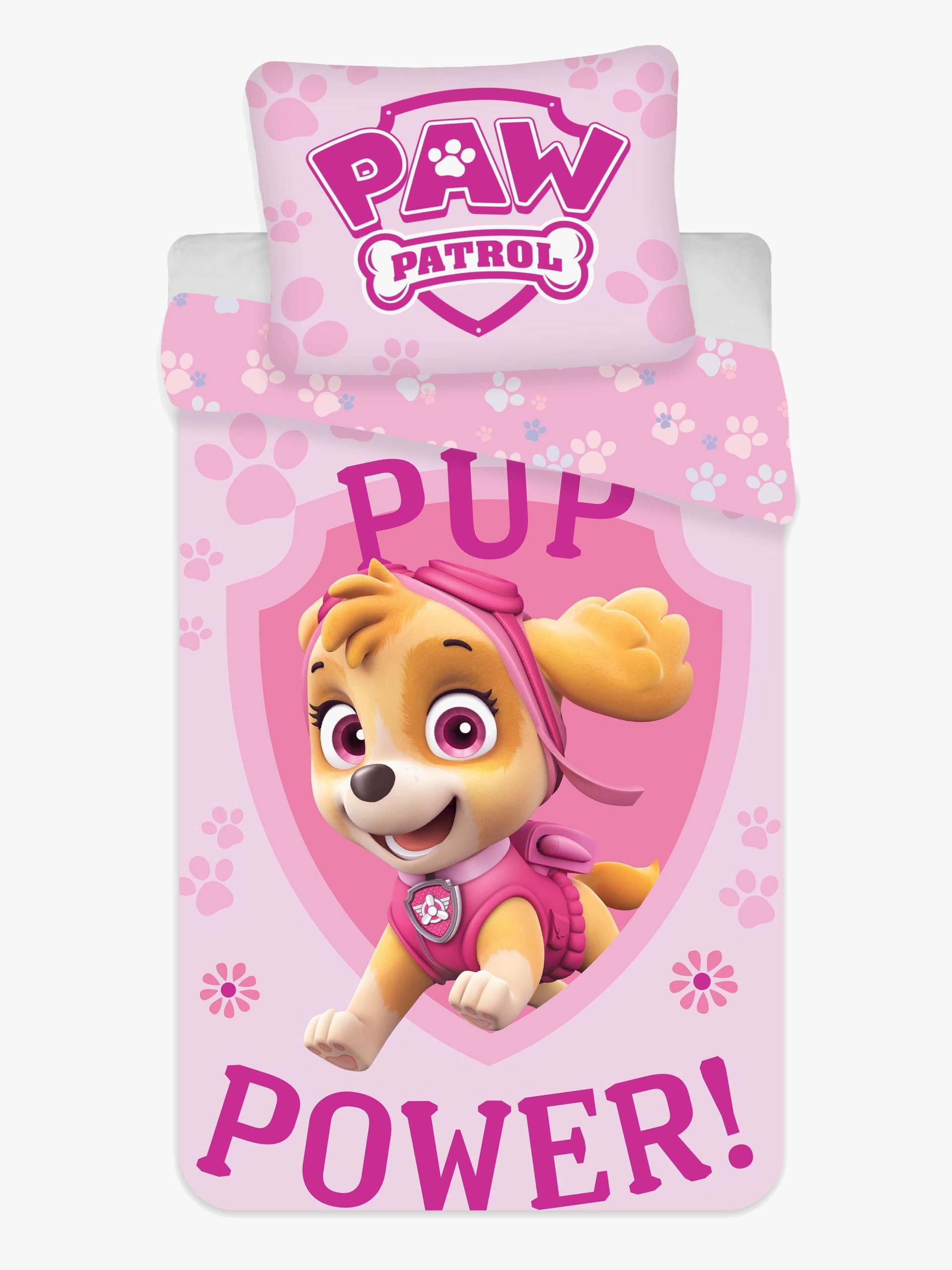 Paw Patrol Bettwäsche 140 x 200 cm, Rosa von Paw Patrol