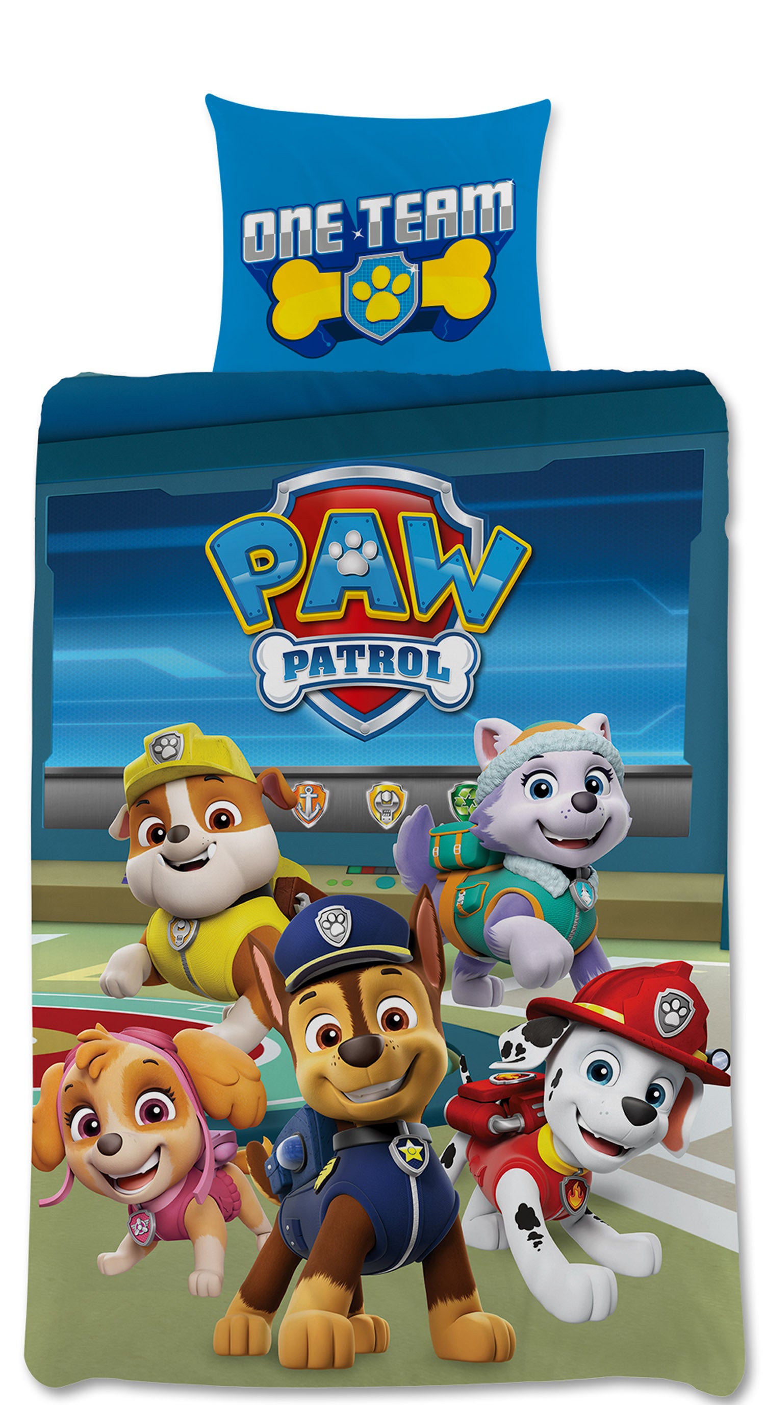 Paw Patrol Bettwäsche 150 x 210, Blau Paw Patrol Bettwäsche 150 x 210, Blau von Paw Patrol