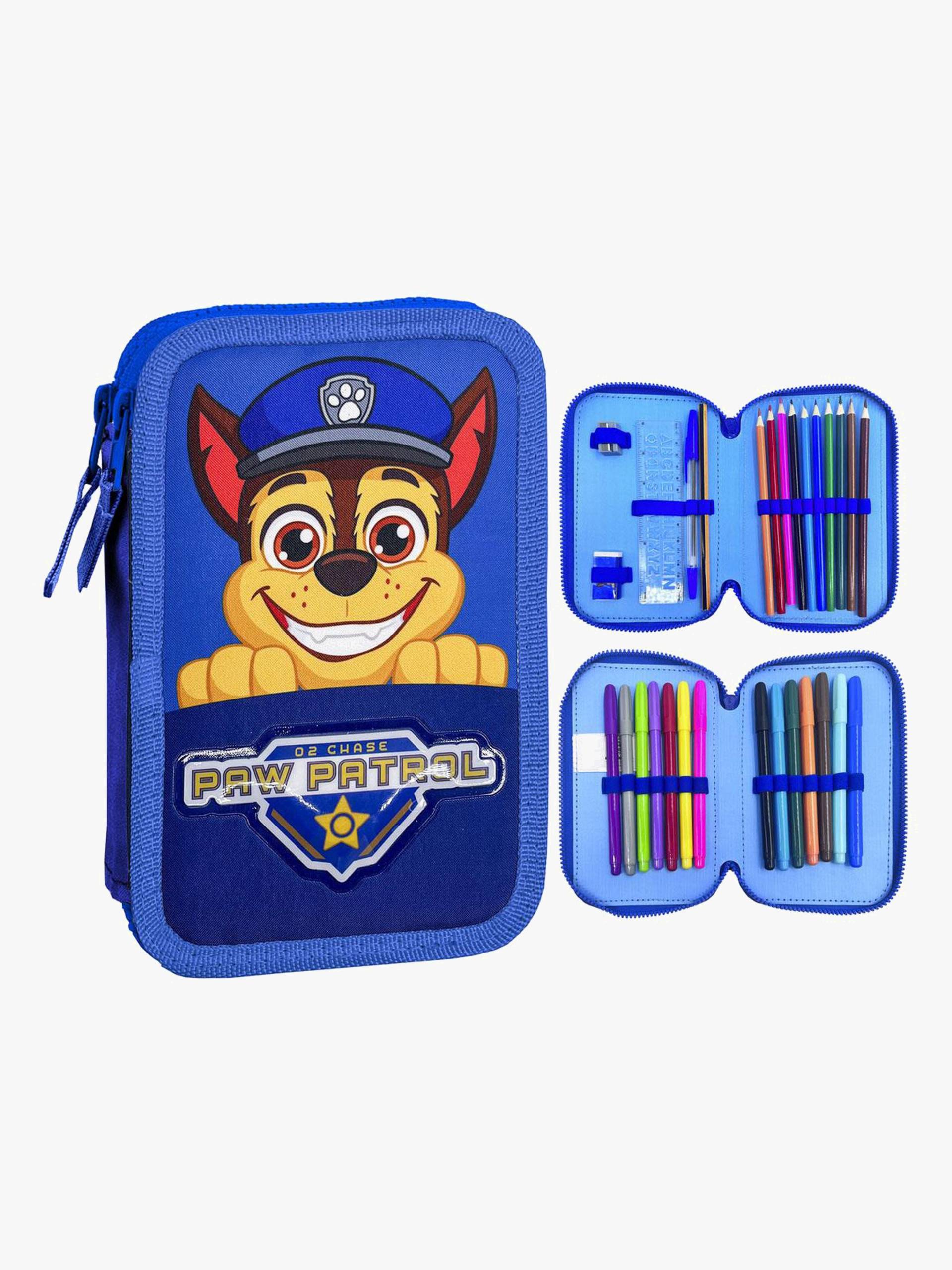 Paw Patrol Doppel-Federmäppchen, Blau von Paw Patrol