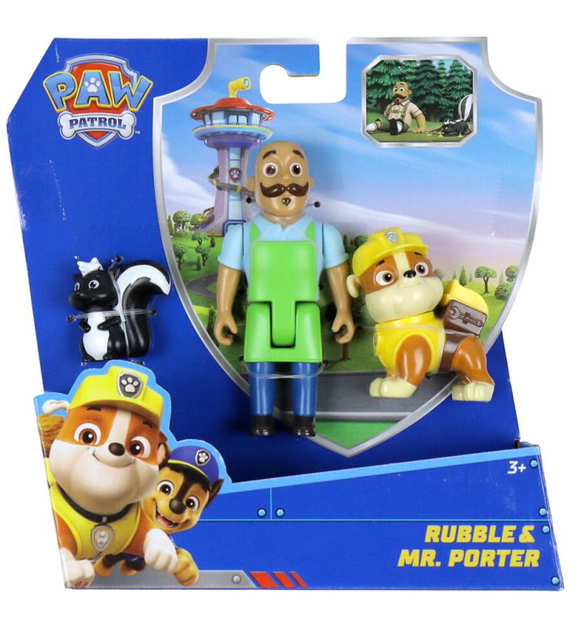 Paw Patrol Figurenset - Rubble & Herr Träger - Paw Patrol - One Size - Spielzeugfiguren Paw Patrol Figurenset - Rubble & Herr Träger - Paw Patrol - One Size - Spielzeugfiguren von Paw Patrol