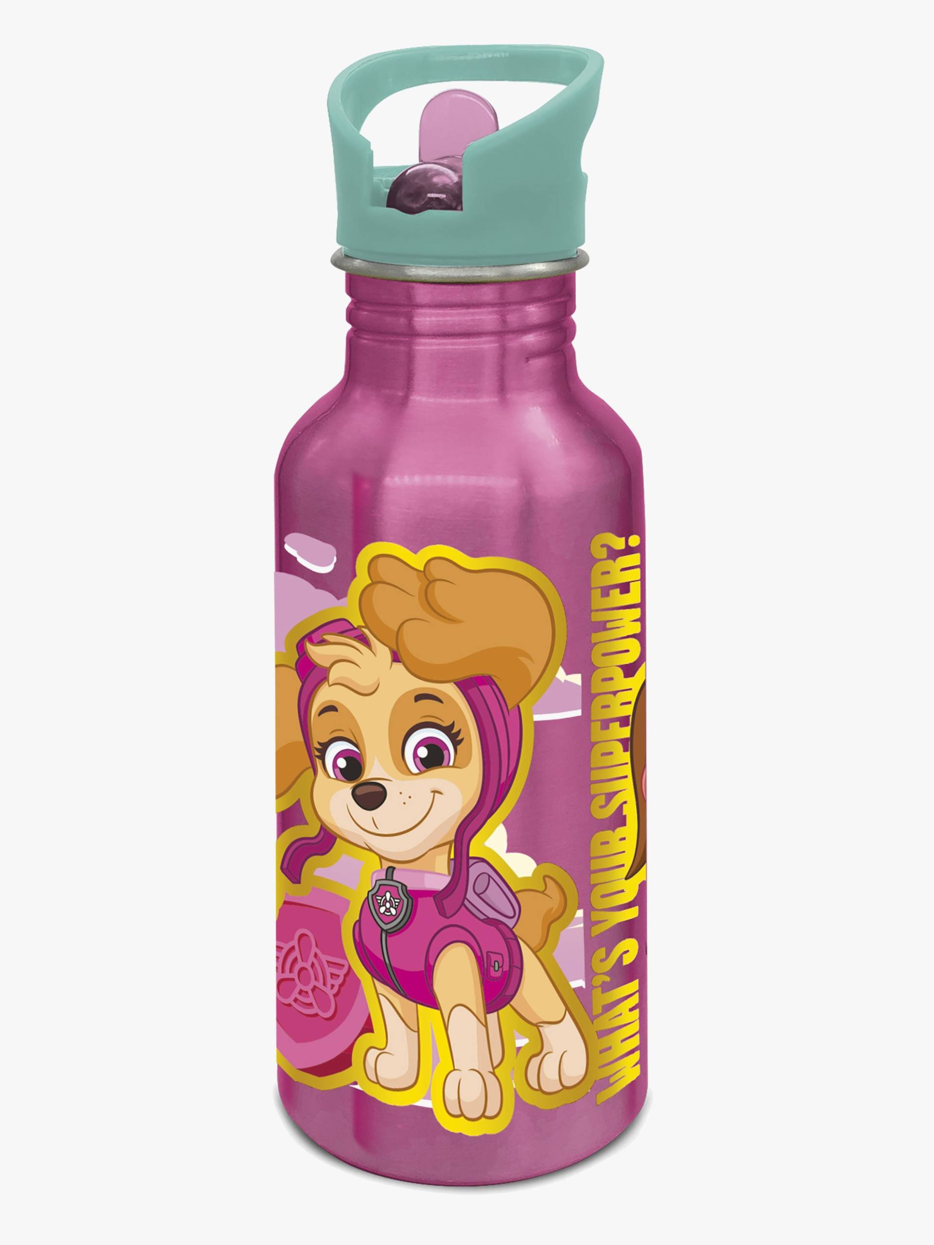 Paw Patrol Girls  Aluminium Trinkflasche 545ml, Rosa von Paw Patrol