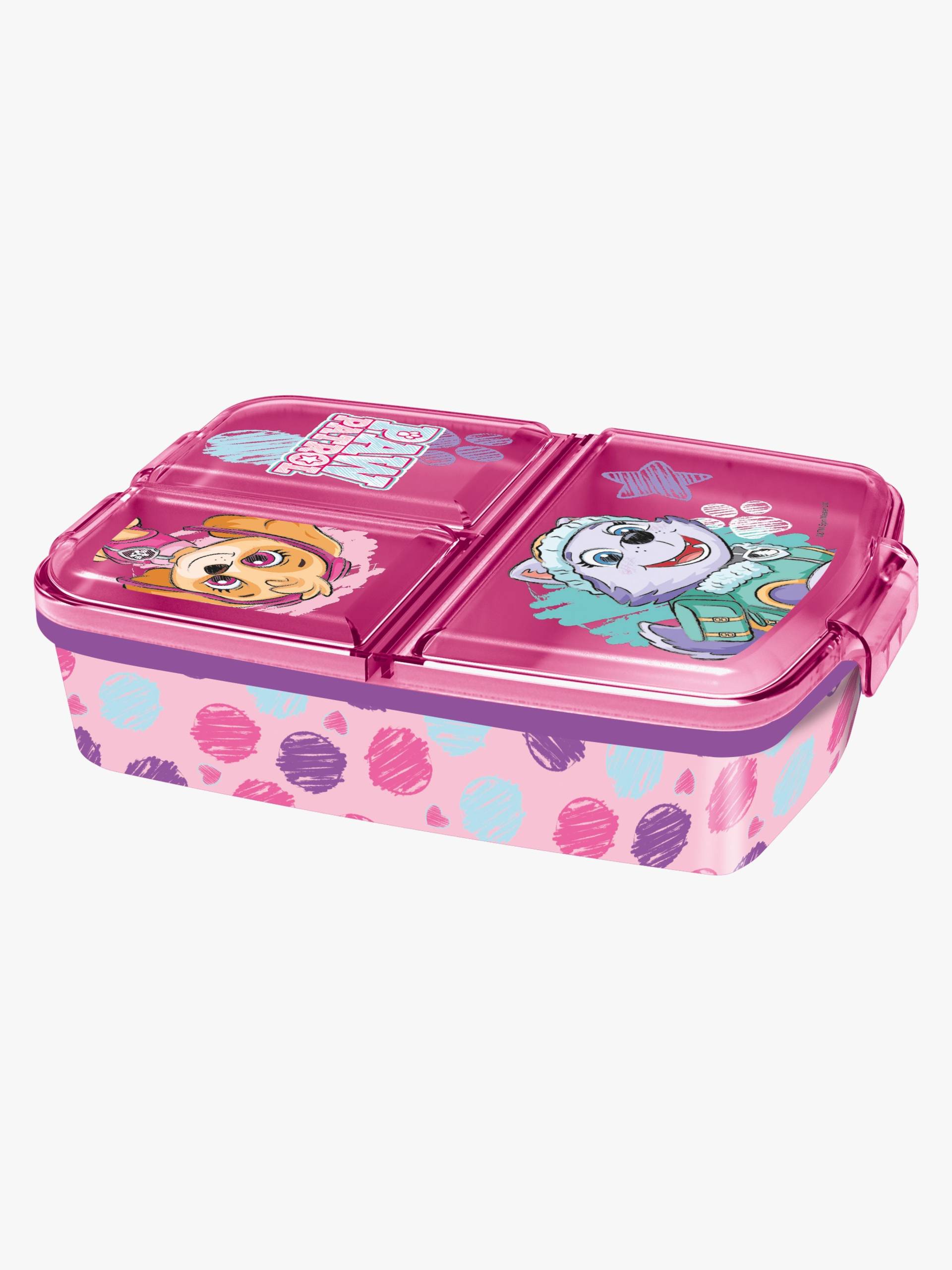 Paw Patrol Girls Brotdose mit Fächern, Pink Paw Patrol Girls Brotdose mit Fächern, Pink von Paw Patrol