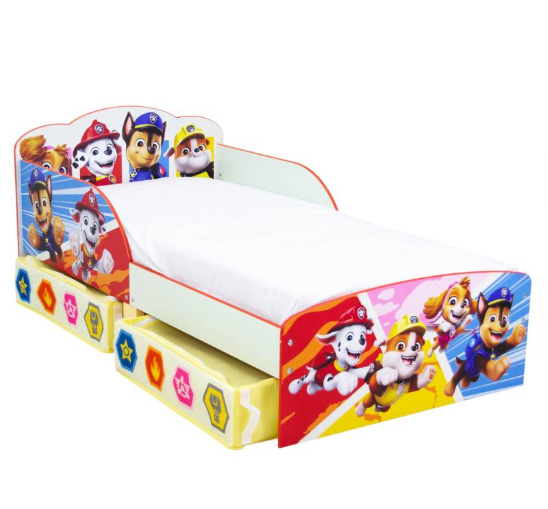 Paw Patrol Kinderbett mit Stauraum, Mehrfarbig von Paw Patrol