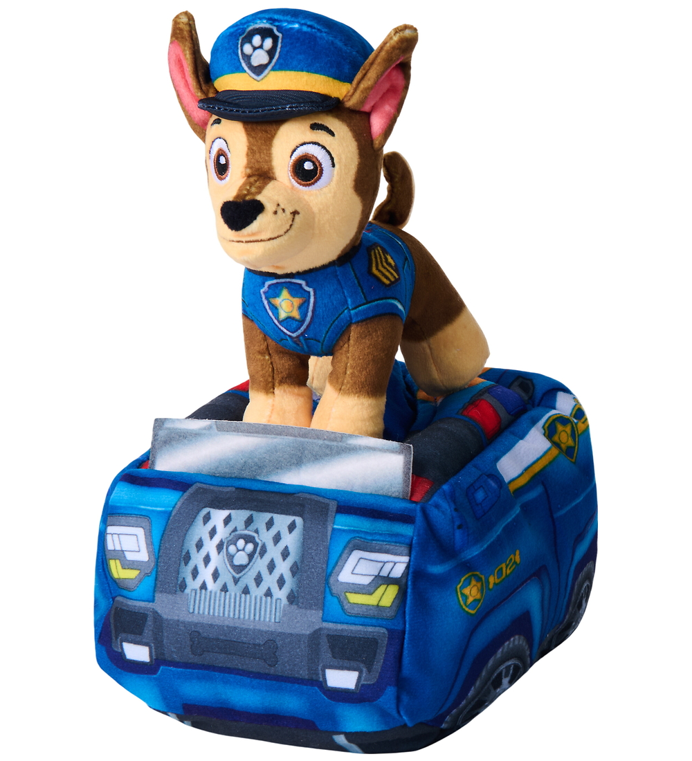 Paw Patrol Kuscheltier - 17 cm - 2-I-1 - Chase - Paw Patrol - One Size - Kuscheltiere von Paw Patrol