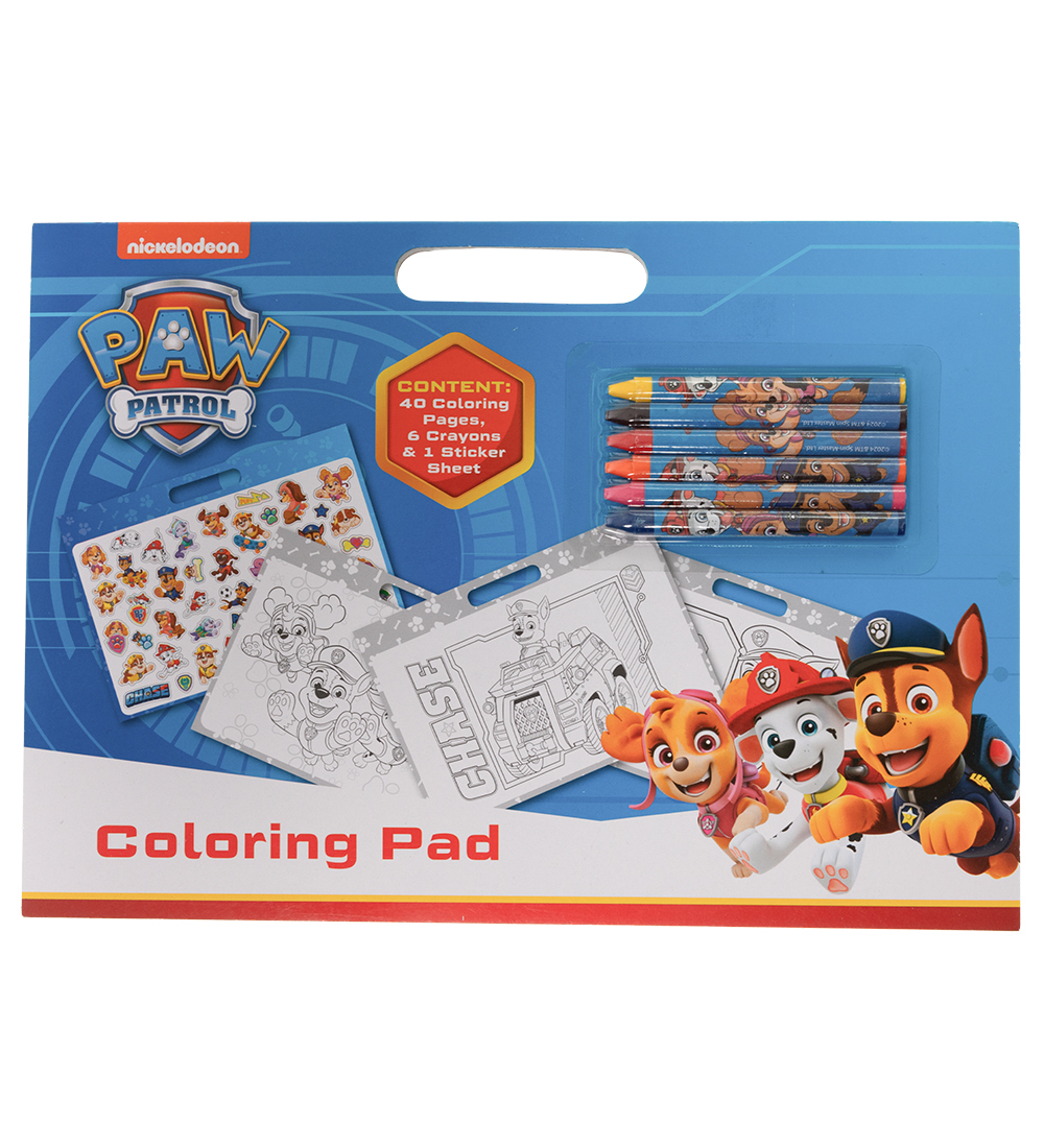 Paw Patrol Malbuch m. 6 Farben und Stickers - Paw Patrol - One Size - Kreatives Spielset Paw Patrol Malbuch m. 6 Farben und Stickers - Paw Patrol - One Size - Kreatives Spielset von Paw Patrol