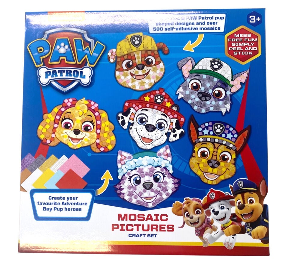 Paw Patrol Mosaic PAWfect Pup Bastelset Stickerbogen von Paw Patrol