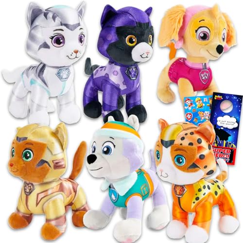 Paw Patrol Paw Patrol Dolls Plüschtier-Set – 6er-Pack mit 20,3 cm großen Plüschtieren für Kinder, Mädchen mit Skye, Everest, Löwe, Rory, Wild, Schatten und Aufklebern Paw Patrol Paw Patrol Dolls Plüschtier-Set – 6er-Pack mit 20,3 cm großen Plüschtieren für Kinder, Mädchen mit Skye, Everest, Löwe, Rory, Wild, Schatten und Aufklebern von Paw Patrol