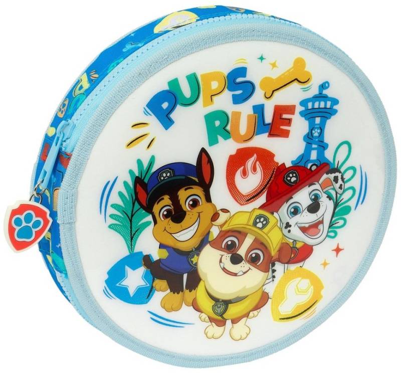 Paw Patrol Rundes Federmäppchen Pups Rule, Blau von Paw Patrol
