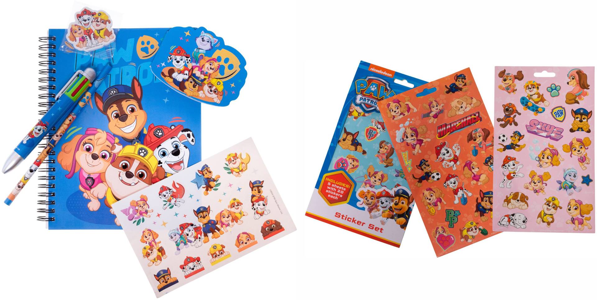 Paw Patrol Schreibset mit Aufkleber Paw Patrol Schreibset mit Aufkleber von Paw Patrol