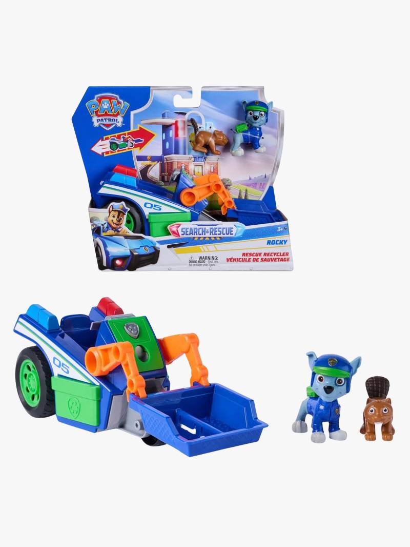 Paw Patrol Search &  Rescue Rettungsfahrzeug mit Figur Rocky von Paw Patrol