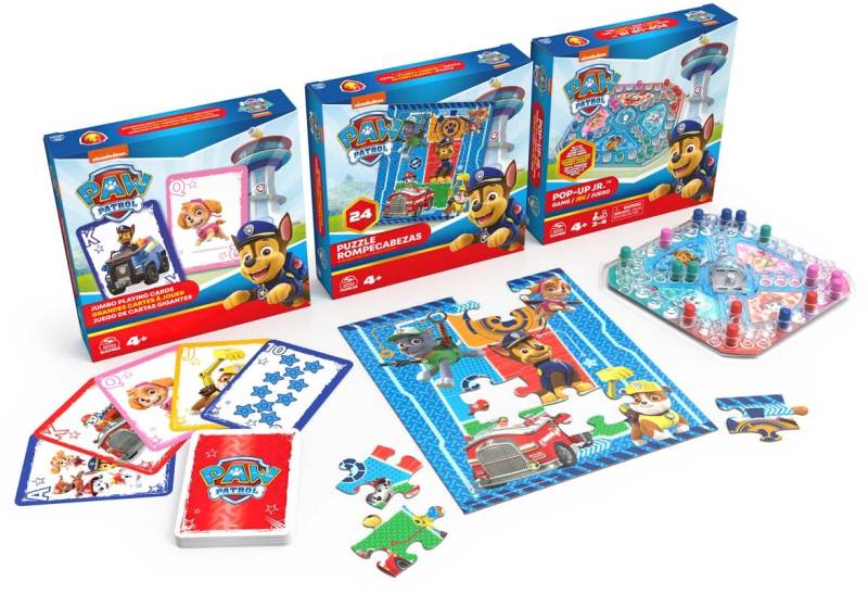 Paw Patrol Spiele 3er-Pack von Paw Patrol