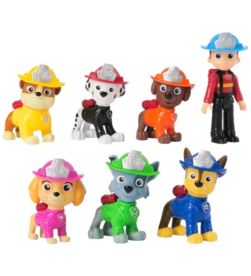 Paw Patrol Spielfiguren - 7 st. - vier Rettung Team Pack - Paw Patrol - One Size - Spielzeugfiguren Paw Patrol Spielfiguren - 7 st. - vier Rettung Team Pack - Paw Patrol - One Size - Spielzeugfiguren von Paw Patrol