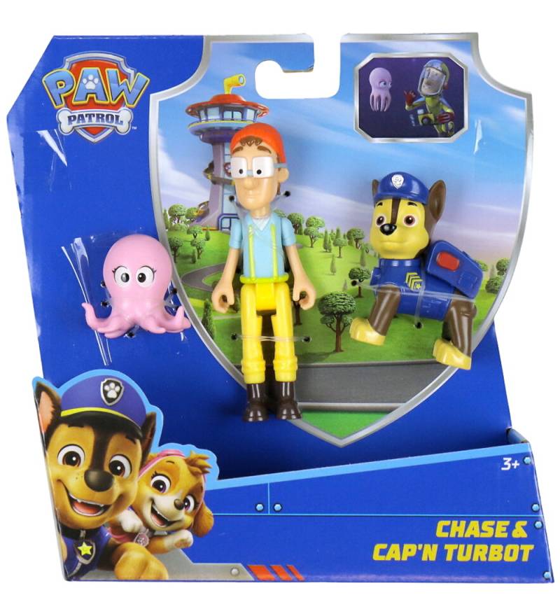 Paw Patrol Spielfiguren - Chase & Cap'N Turbot - Paw Patrol - One Size - Spielzeugfiguren Paw Patrol Spielfiguren - Chase & Cap'N Turbot - Paw Patrol - One Size - Spielzeugfiguren von Paw Patrol