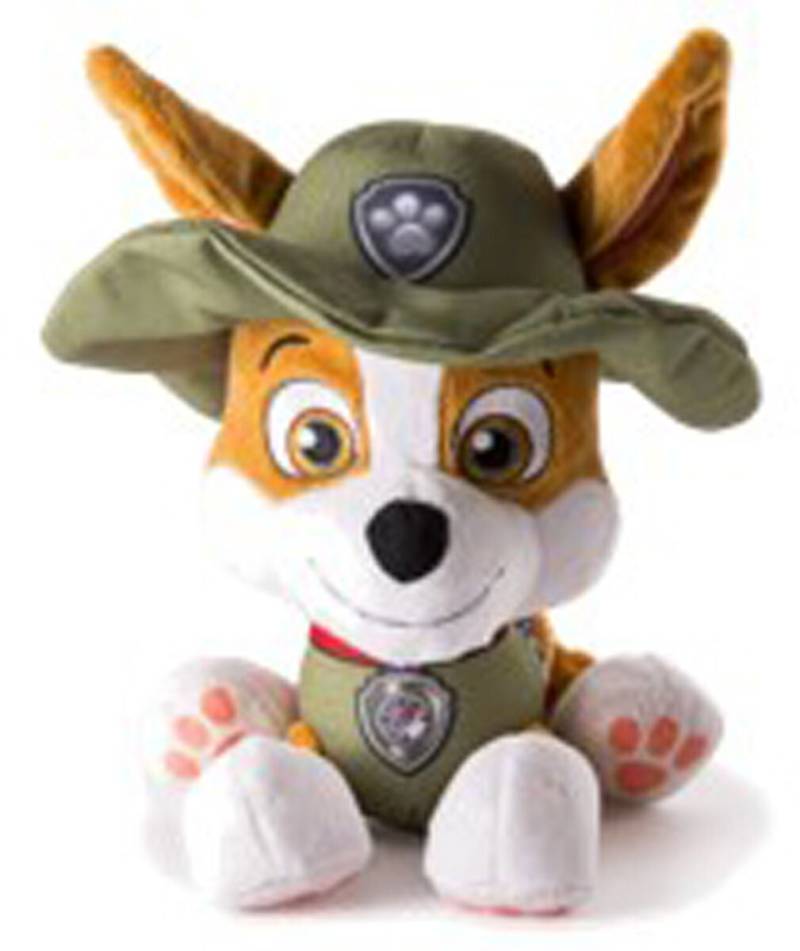 Paw Patrol The Mighty Movie Plüschspielzeug Tracker 15 cm von Paw Patrol