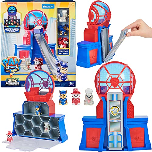 Psi Patrol The Movie City Tower Mikro-Turm mit Figuren von Paw Patrol