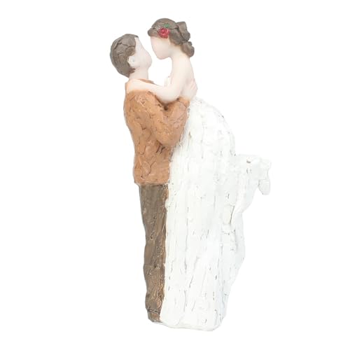Pawcean Handgefertigter Tortenaufsatz aus Kunstharz – Brautpaar Figuren für Jahrestag, Verlobung, Hochzeitsempfang, Valentinstag, Brautparty Pawcean Handgefertigter Tortenaufsatz aus Kunstharz – Brautpaar Figuren für Jahrestag, Verlobung, Hochzeitsempfang, Valentinstag, Brautparty von Pawcean