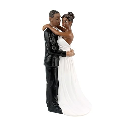 Pawcean Handgefertigter schwarzer Hochzeitstortenaufsatz für Paare, Braut und Bräutigam, Figur für Hochzeitsempfang, Jahrestag, Verlobung, Valentinstag, Brautparty Pawcean Handgefertigter schwarzer Hochzeitstortenaufsatz für Paare, Braut und Bräutigam, Figur für Hochzeitsempfang, Jahrestag, Verlobung, Valentinstag, Brautparty von Pawcean