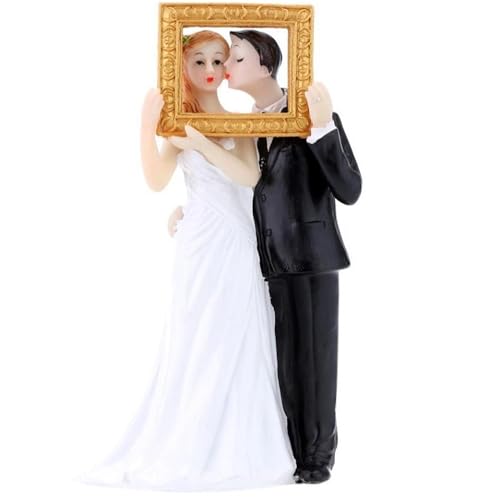 Pawcean Hochzeitstortenaufsatz "Mr and Mrs" – elegante Dekorationen für Braut und Bräutigam für Verlobung, Jahrestag und Brautpartys Pawcean Hochzeitstortenaufsatz "Mr and Mrs" – elegante Dekorationen für Braut und Bräutigam für Verlobung, Jahrestag und Brautpartys von Pawcean