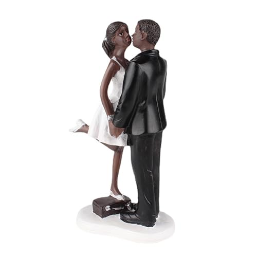 Pawcean Hochzeitstortenaufsatz "Mr & Mrs" aus Kunstharz, für Hochzeitsempfang, Jahrestag, Verlobung, Valentinstag, Brautparty, Schwarz Pawcean Hochzeitstortenaufsatz "Mr & Mrs" aus Kunstharz, für Hochzeitsempfang, Jahrestag, Verlobung, Valentinstag, Brautparty, Schwarz von Pawcean