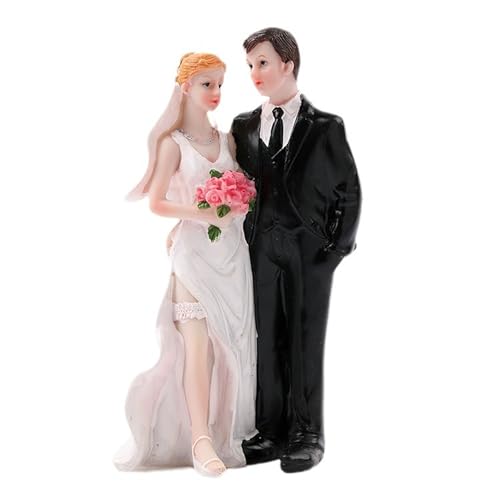 Pawcean Tortenaufsatz für Valentinstag, Hochzeit, Paar, Herr und Frau, Kunstharz, für Hochzeitsempfang, Jahrestag, Verlobung, Valentinstag, Brautparty Pawcean Tortenaufsatz für Valentinstag, Hochzeit, Paar, Herr und Frau, Kunstharz, für Hochzeitsempfang, Jahrestag, Verlobung, Valentinstag, Brautparty von Pawcean