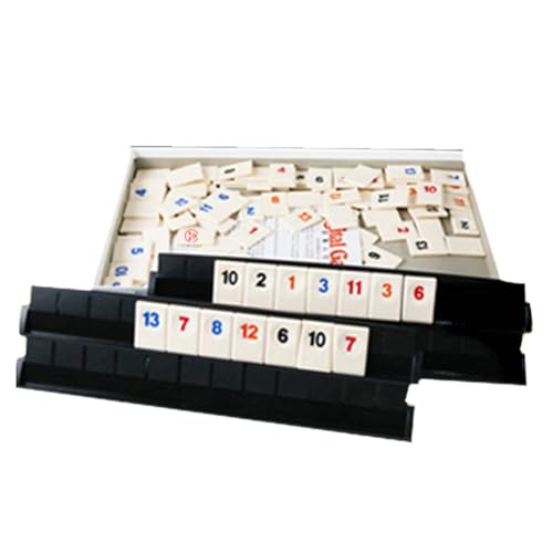 Pawnath Standard-Israelisches Mahjong, Digitales Mahjong, Klassisches Rommé, Requisiten für Casual-Partys und Mehrere Spieler-Tischspiele, B Pawnath Standard-Israelisches Mahjong, Digitales Mahjong, Klassisches Rommé, Requisiten für Casual-Partys und Mehrere Spieler-Tischspiele, B von Pawnath