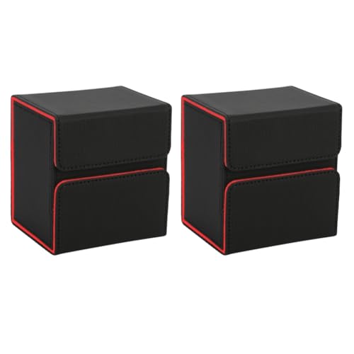 Pawnath Tragbare Aufbewahrungsbox für Tabletop-Spiele, Kartenschutz, Aufbewahrungsbox mit Großer Kapazität, Schwarz+Orange Pawnath Tragbare Aufbewahrungsbox für Tabletop-Spiele, Kartenschutz, Aufbewahrungsbox mit Großer Kapazität, Schwarz+Orange von Pawnath