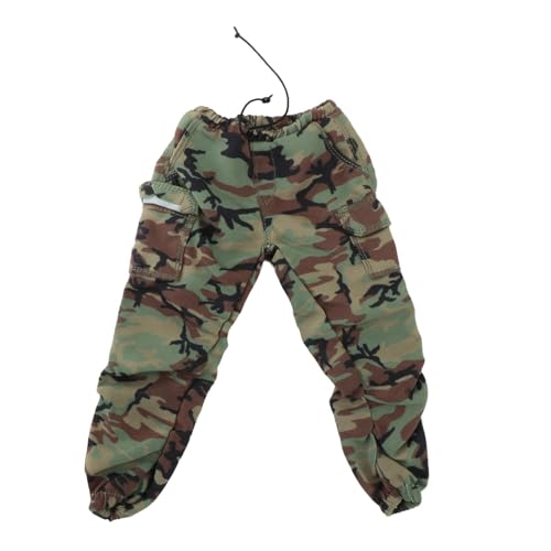 PawwJoy 1/6 Maßstab männliche Figur Puppe Kleidung Kostüm Hosen Handgefertigte Sammlerstück Actionfiguren Kleidung für 30,5 cm Figuren Zubehör - Grün von PawwJoy