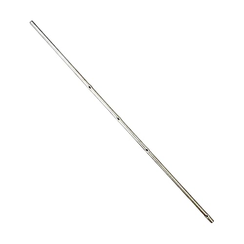 Tischfußball-Stange, Ersatz-Stahlstange für Fußball, Tischspiele, Zubehör, Silber, 38,5 cm Durchmesser, 6 mm von PawwJoy