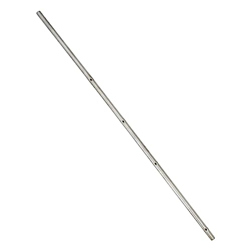 Tischfußball-Stange, Ersatz-Stahlstange für Fußballtischspiele, Zubehör, Silber, 44 cm Durchmesser, 8 mm von PawwJoy