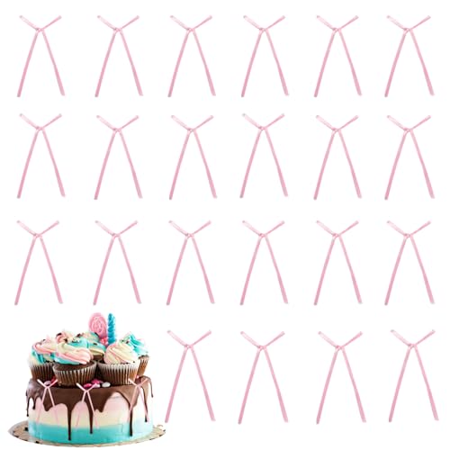 40 Stück Tortendeko, Tortendeko Geburtstag Rosa Schleifen Deko, Hochzeitstorte Deko Cake Topper, Schleifen Torten Deko für Kindergeburtstag Hochzeit Party Hochzeitstag Kuchendekorationen 40 Stück Tortendeko, Tortendeko Geburtstag Rosa Schleifen Deko, Hochzeitstorte Deko Cake Topper, Schleifen Torten Deko für Kindergeburtstag Hochzeit Party Hochzeitstag Kuchendekorationen von PceGan