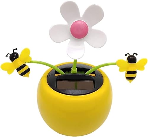 Blossom Solarbetriebene tanzende Blume, Sonnenblumen-Spielzeug, solarbetriebenes Tanz-Ornament, Auto-Schaukelspielzeug, Auto-Fensterbank, Dekoration, Honigbienen-Schaukelspielzeug Blossom Solarbetriebene tanzende Blume, Sonnenblumen-Spielzeug, solarbetriebenes Tanz-Ornament, Auto-Schaukelspielzeug, Auto-Fensterbank, Dekoration, Honigbienen-Schaukelspielzeug von Pchnfei