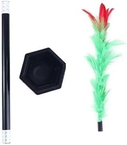 Pchnfei 1 Set Schwarzer Zauberstab zu Blume, zum Spielen von Magie, Nahaufnahme Magic Prop Magic Flower Stick Magic Kits Zubehör Spiele Trick Zauberstab Zaubertricks Pchnfei 1 Set Schwarzer Zauberstab zu Blume, zum Spielen von Magie, Nahaufnahme Magic Prop Magic Flower Stick Magic Kits Zubehör Spiele Trick Zauberstab Zaubertricks von Pchnfei