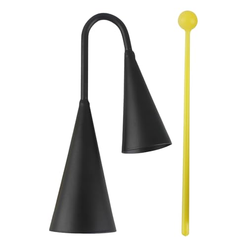 Pcingsia Kuhglocke für Schlagzeug-Set, helle Kuhglocken, kompaktes ergonomisches Handspiel für Musik, Performance, Reisen, Outdoor Pcingsia Kuhglocke für Schlagzeug-Set, helle Kuhglocken, kompaktes ergonomisches Handspiel für Musik, Performance, Reisen, Outdoor von Pcingsia